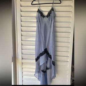 Light Blue Vintage Frederick’s of Hollywood Slip Dress
